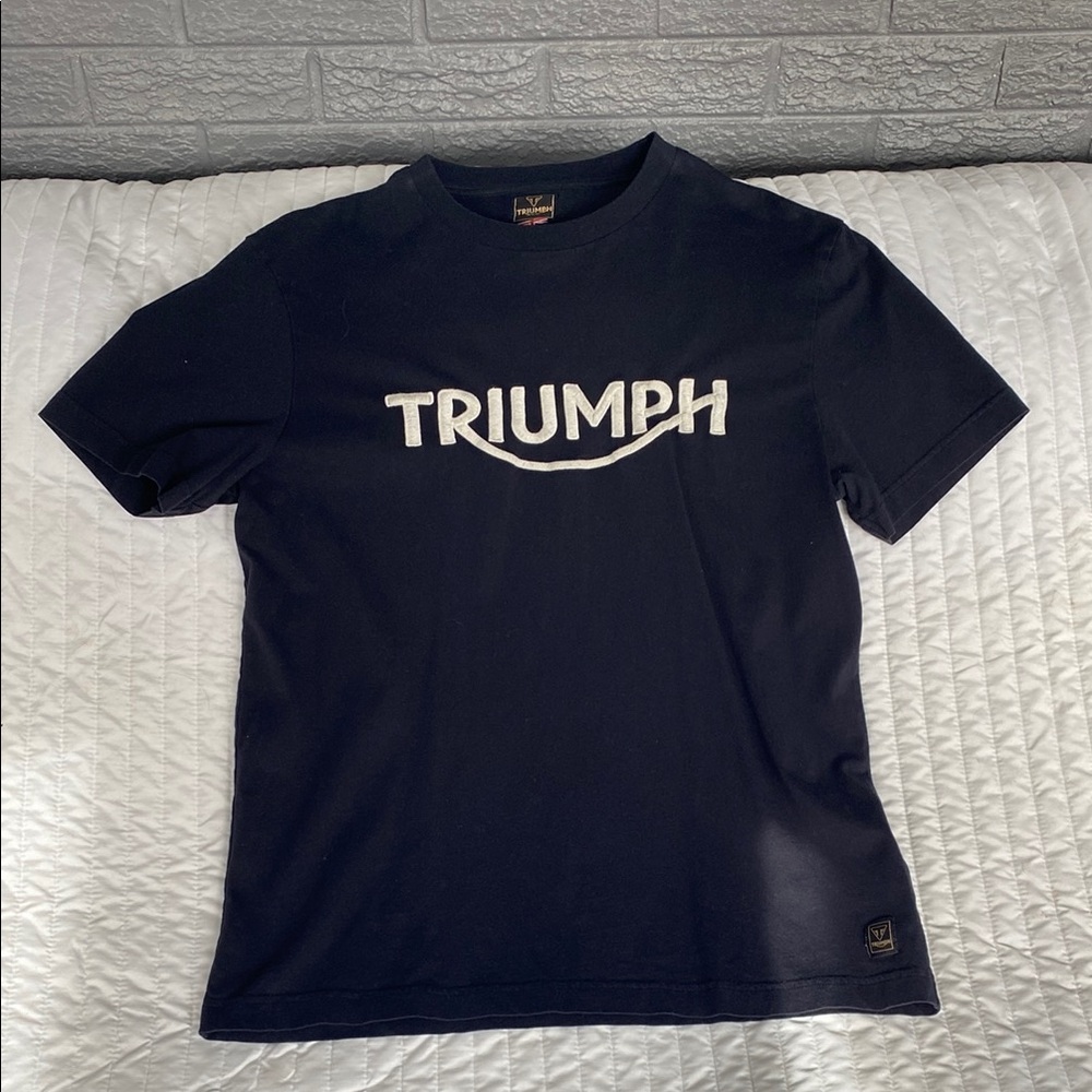 Triumph Men's Navy T-Shirt